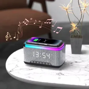 جديد لاسلكي سريع الشحن مع سماعات بلوتوث . New Wireless Fast Charging with Bluetooth Earphones