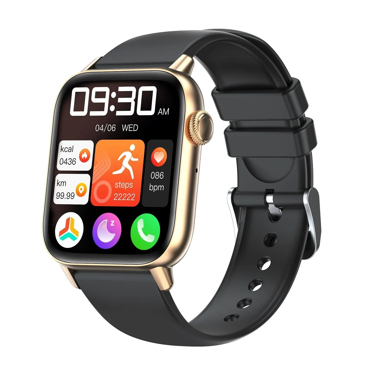 1.83 Inch Bt5.2 Smart Sport Watch Support Sleep / Heart Rate / Blood Oxygen / Temperature / Blood Pressure Health Monitor