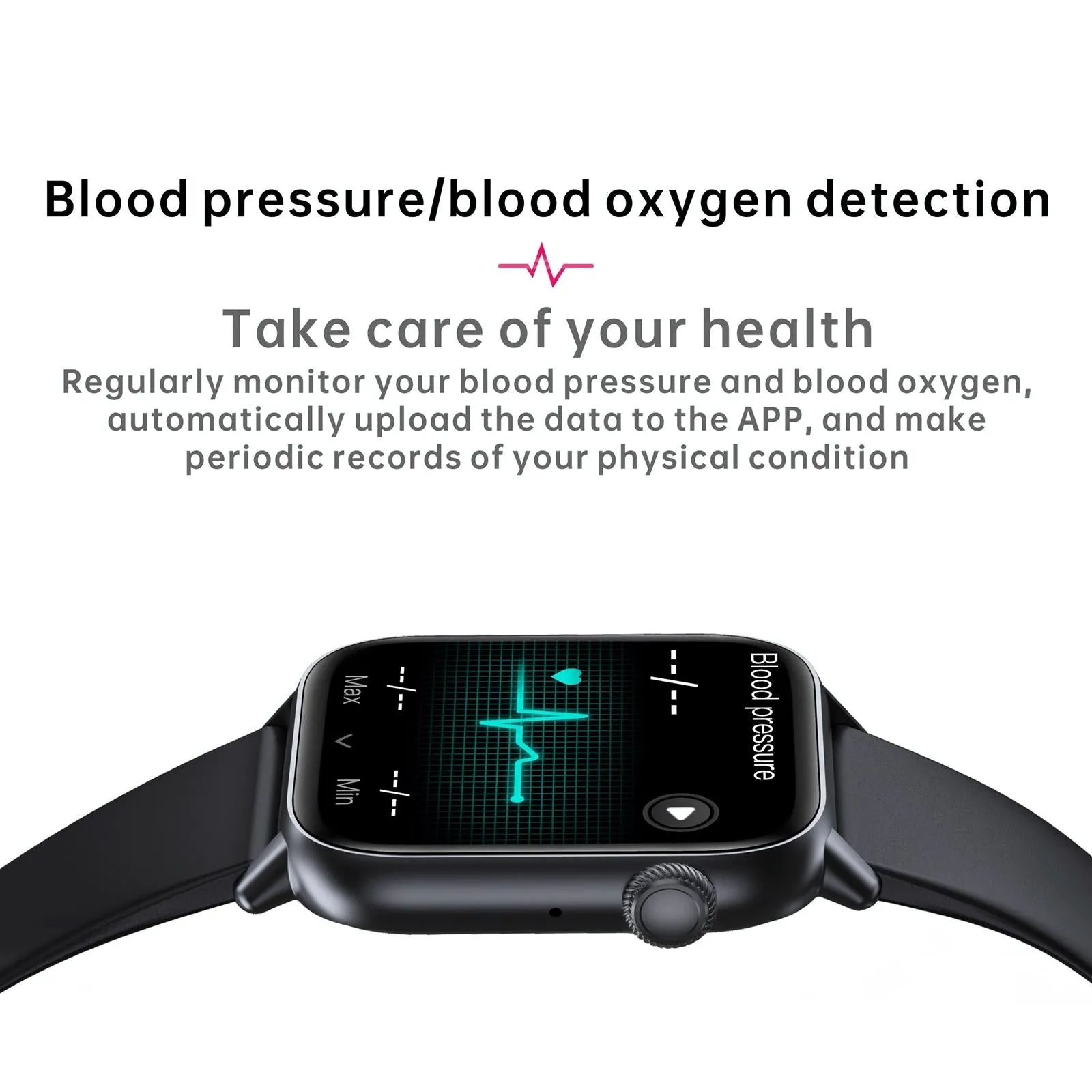 1.83 Inch Bt5.2 Smart Sport Watch Support Sleep / Heart Rate / Blood Oxygen / Temperature / Blood Pressure Health Monitor