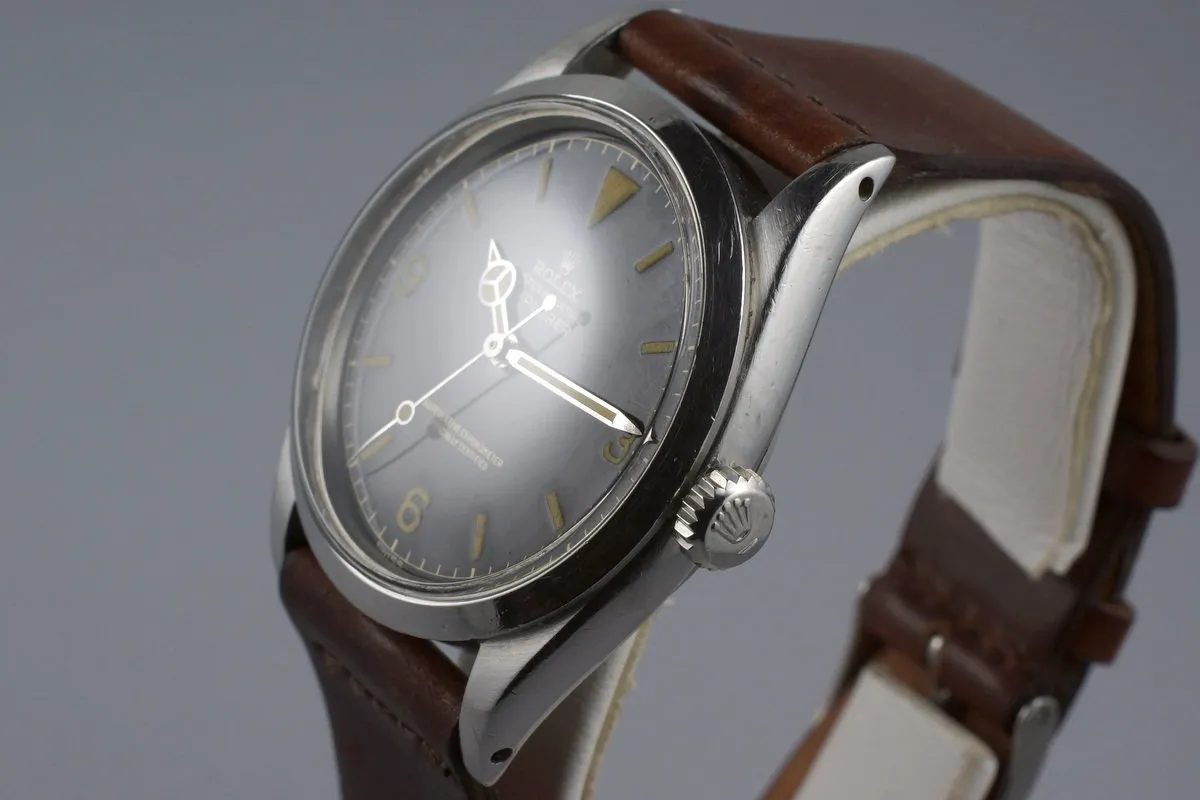 1960 Rolex Explorer 1 1016 Gilt Chapter Ring Dial with Box and Papers