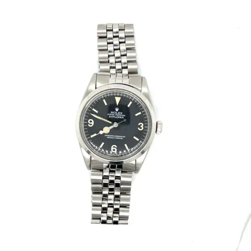 1964 Rolex Frog Foot Explorer I 36mm ref 1016 on Jubilee Bracelet