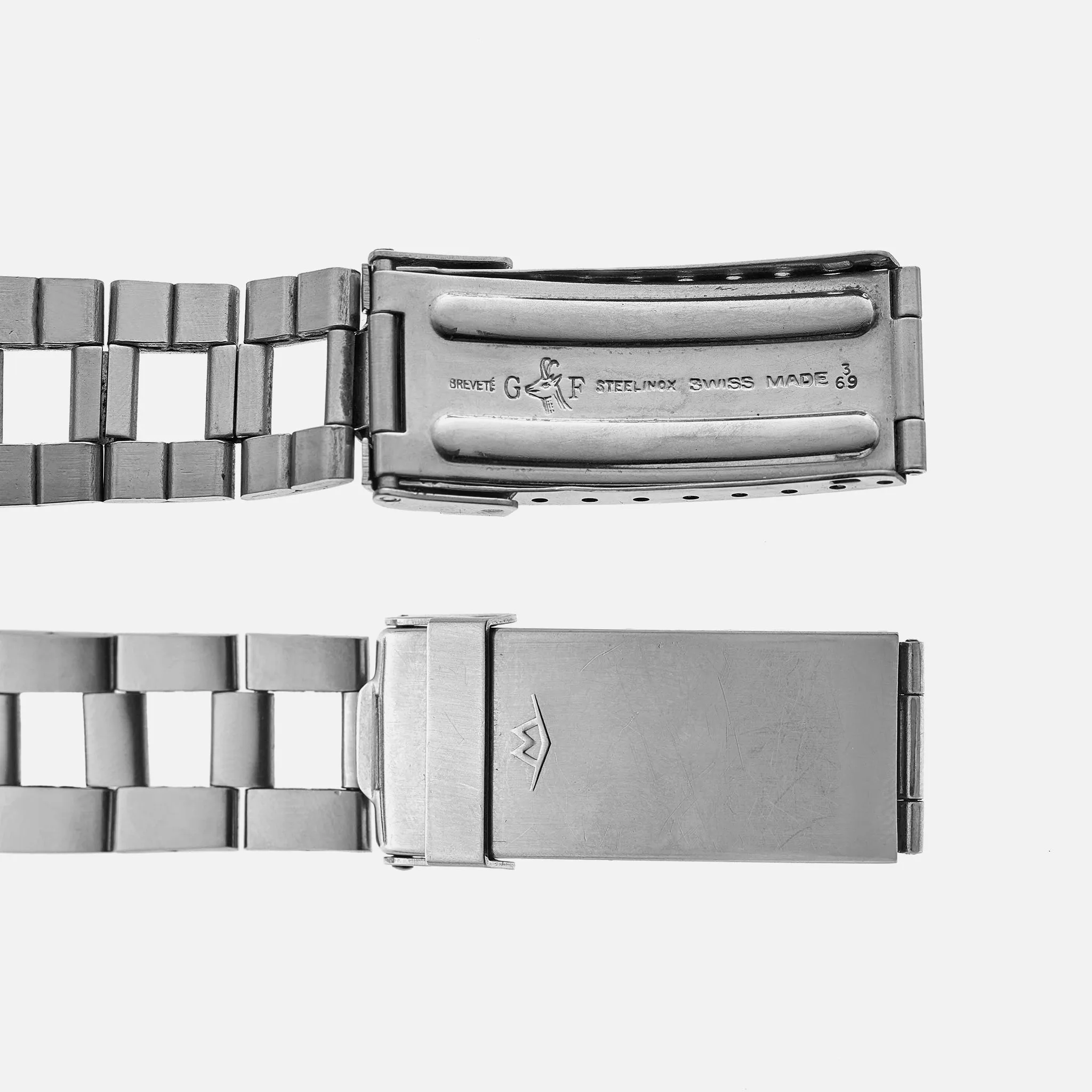 1969 Movado Super Sub Sea Ref. 206-705-502 On Gay Frères Bracelet