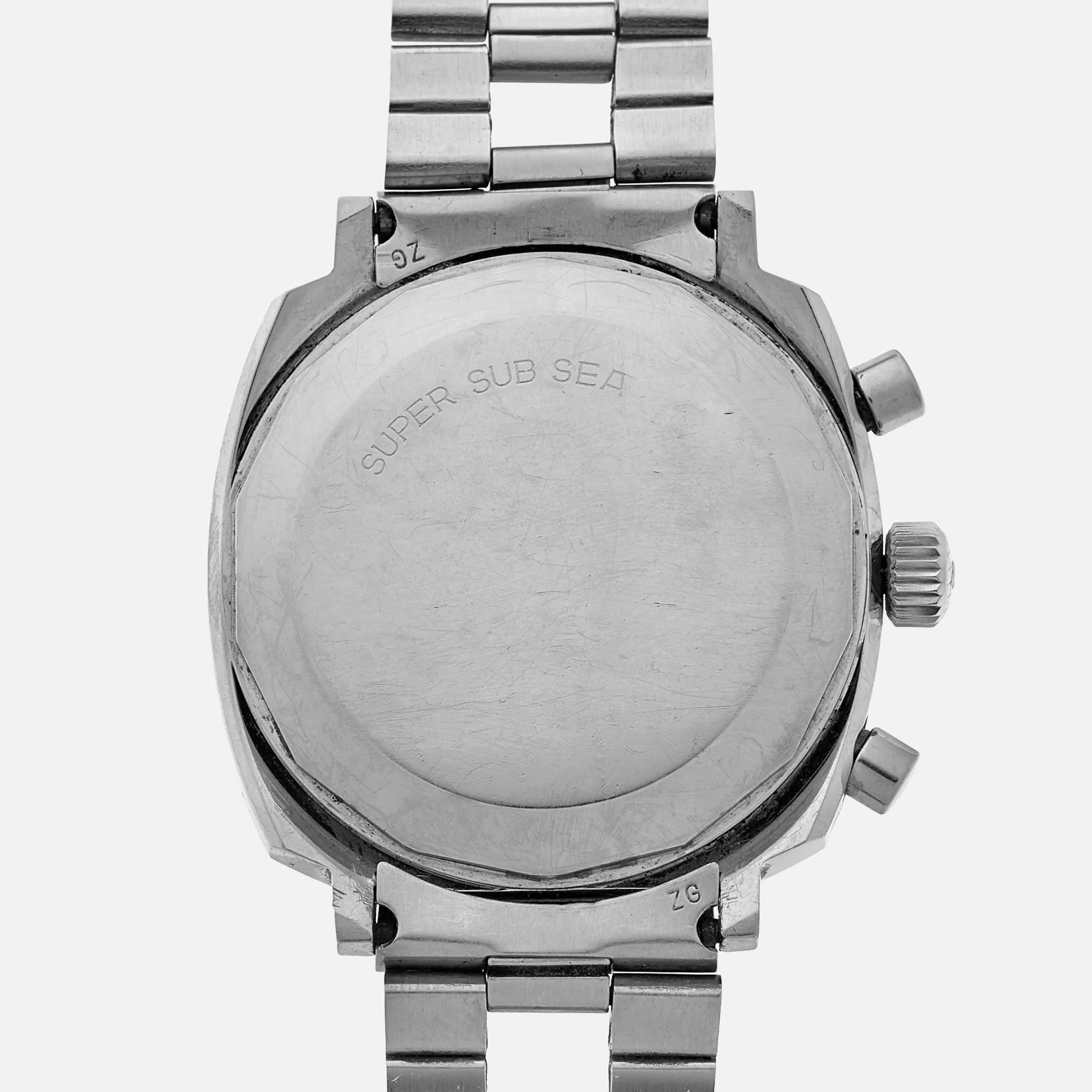 1969 Movado Super Sub Sea Ref. 206-705-502 On Gay Frères Bracelet