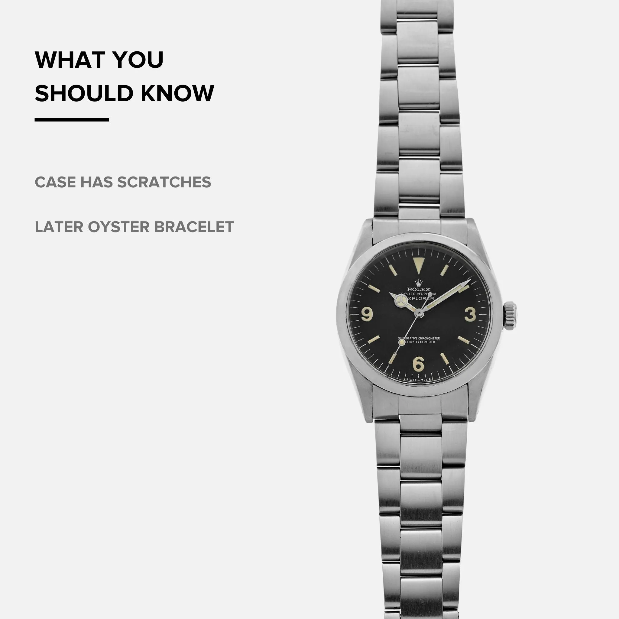 1969 Rolex Explorer Ref. 1016 'Frog's Foot'