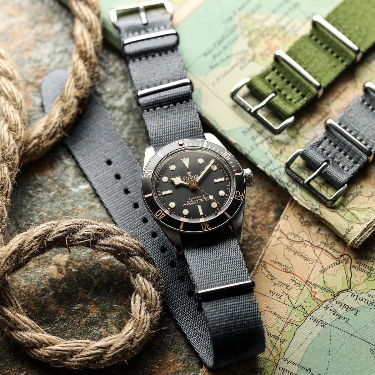 1973 British Military Watch Strap: APEX - Desert Sand
