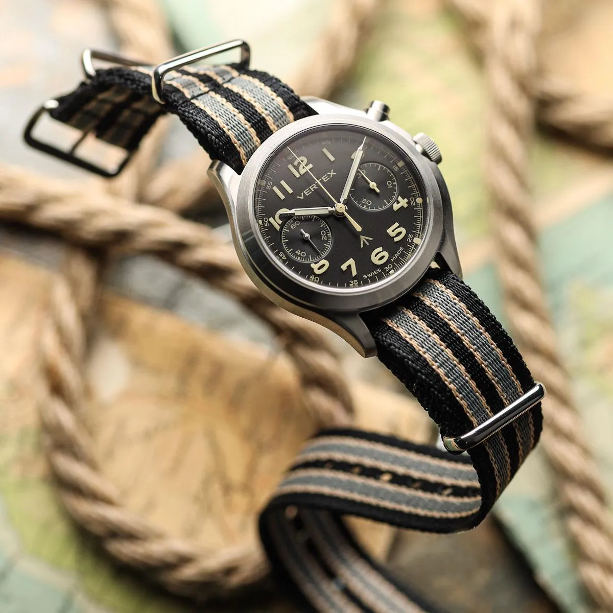 1973 British Military Watch Strap: APEX - Desert Sand