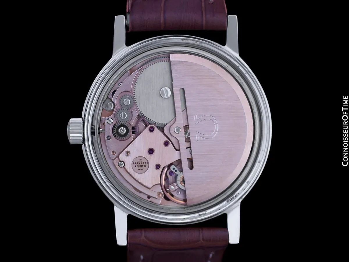 1976 Omega Geneve Vintage Mens Automatic Stainless Steel Watch - Papers