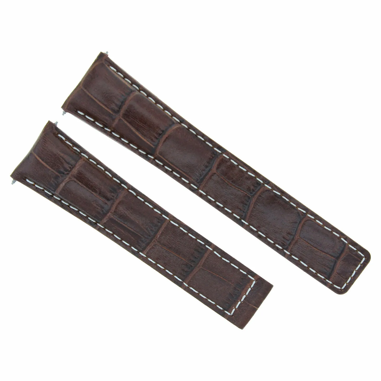 19MM LEATHER STRAP BAND FOR TAG HEUER CARRERA WV2116 WATCH BROWN WS FIT FC5014