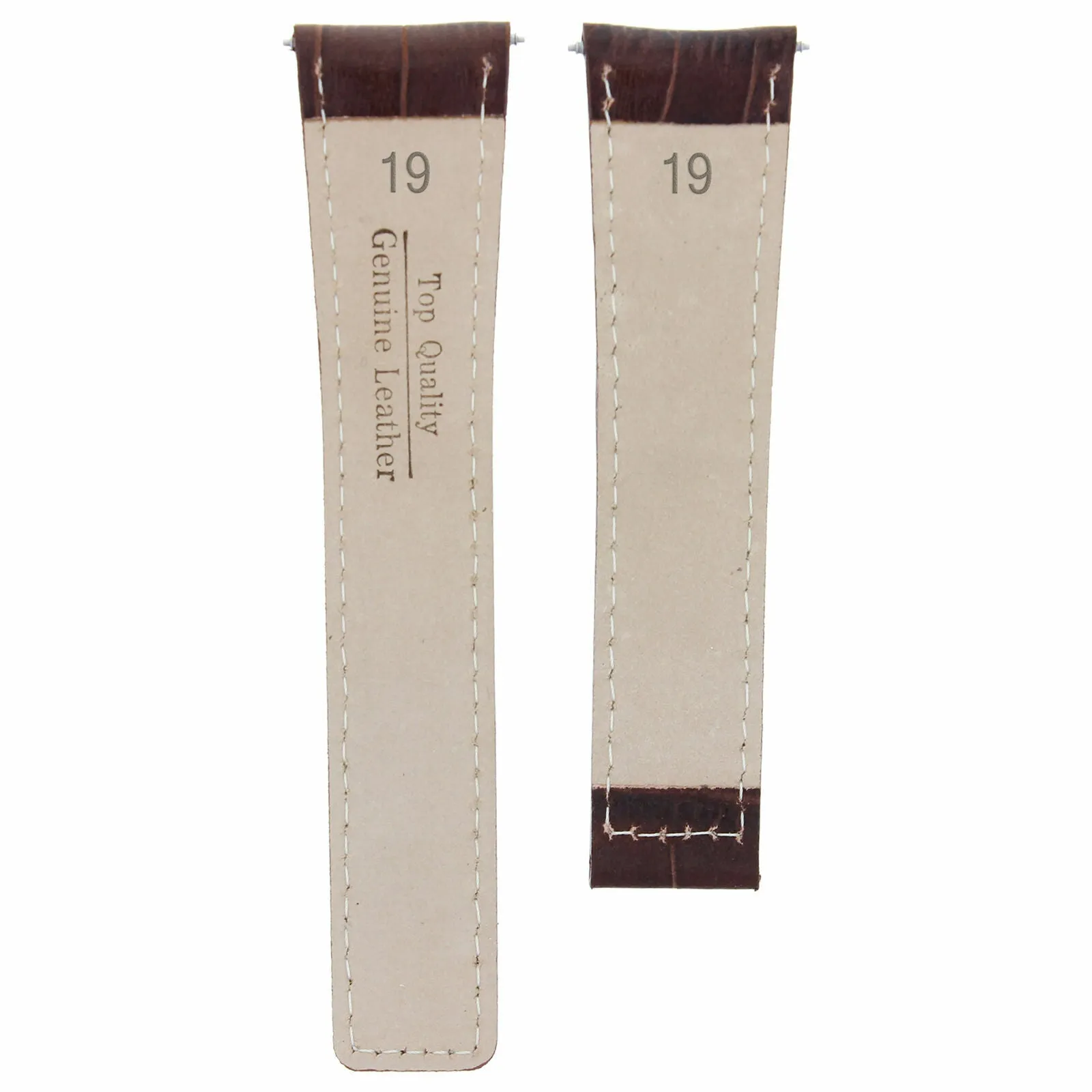 19MM LEATHER STRAP BAND FOR TAG HEUER CARRERA WV2116 WATCH BROWN WS FIT FC5014