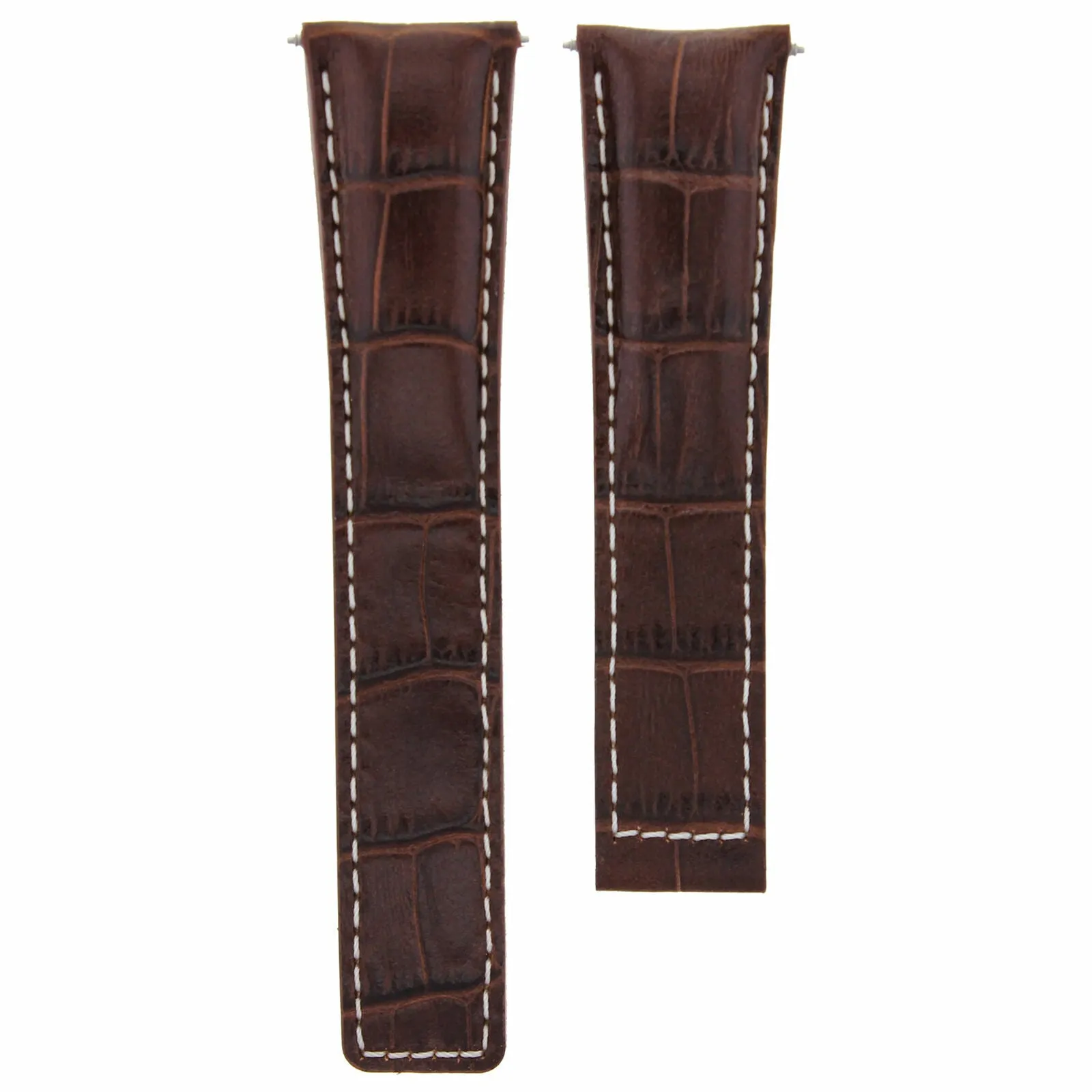 19MM LEATHER STRAP BAND FOR TAG HEUER CARRERA WV2116 WATCH BROWN WS FIT FC5014