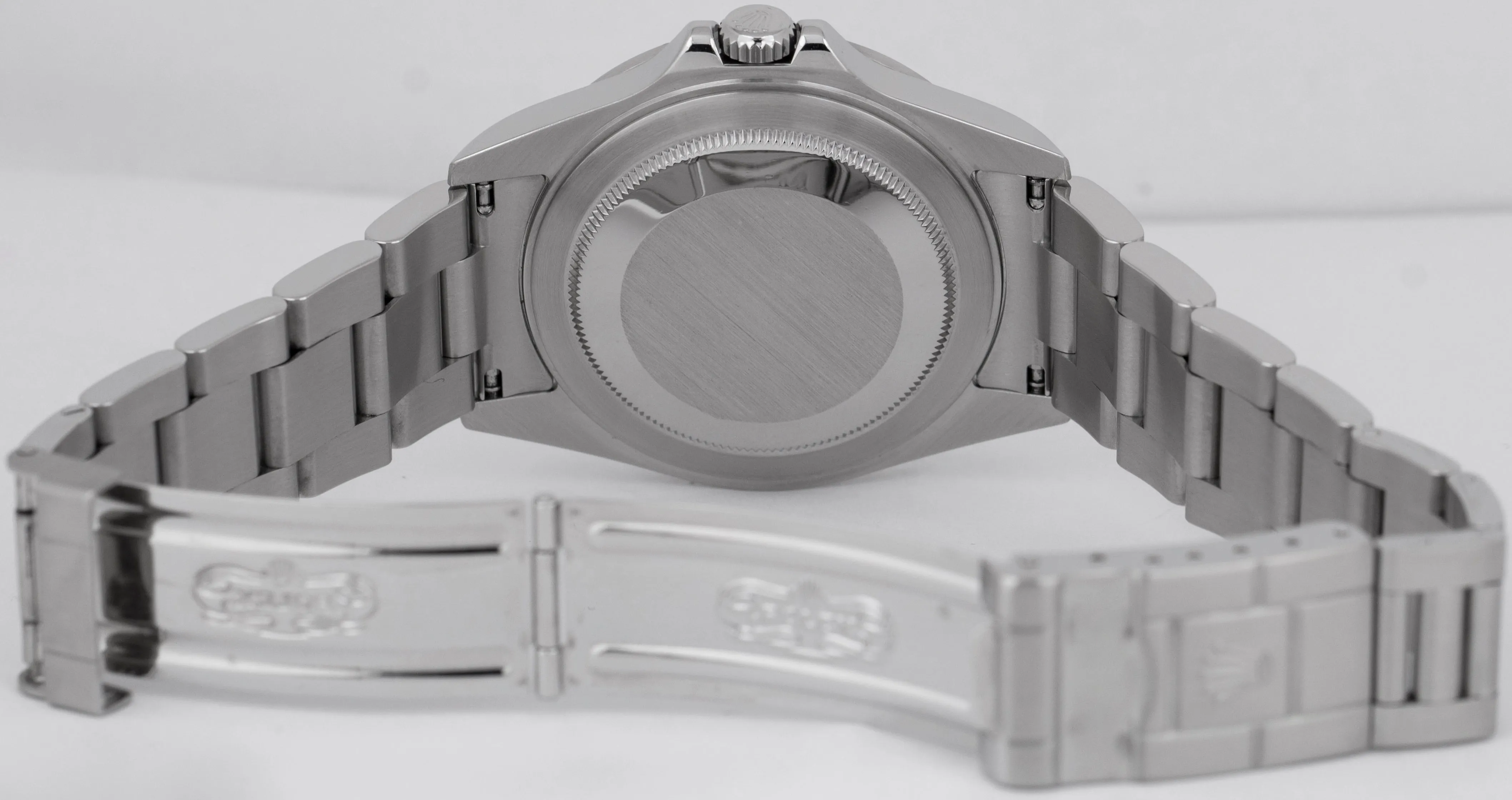 2009 PAPERS Rolex Explorer II Black REHAUT 40mm 3186 Steel GMT Watch 16570 B P