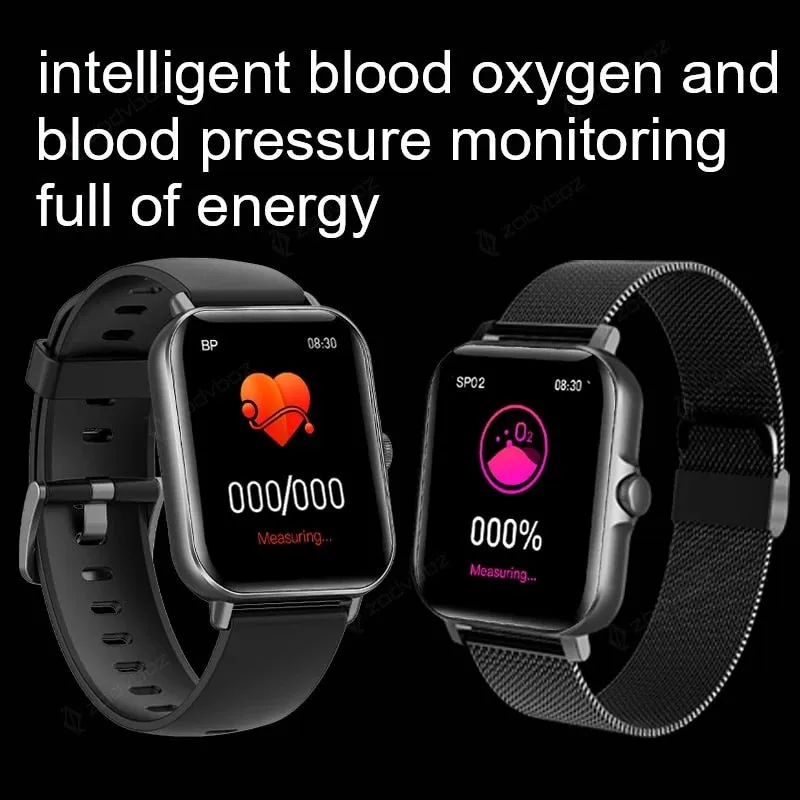 2022 New Bluetooth Answer Call Smart Watch Men Full Touch Dial Call Fitness Tracker IP67 Waterproof Smartwatch men women  Box