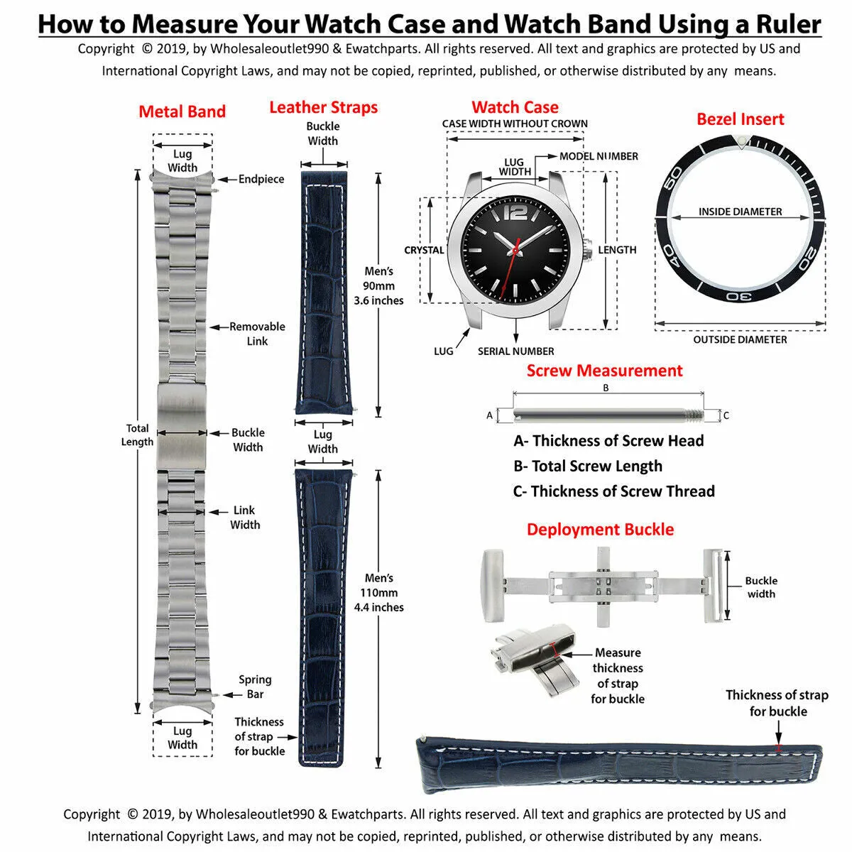 20MM JUBILEE WATCH BAND FOR SEIKO SKX013 SKX015 SK031 SKX033 7S26-0030 S/STEEL