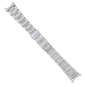20MM OYSTER WATCH BAND SOLID LINK BRACELET FOR ROLEX DATEJUST 1601 1603 FLIPLOCK