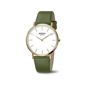 3273-05 - Ladies Gold Plated Titanium Watch