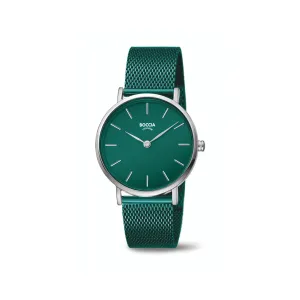 3281-10 - Womens Teal Green Titanium Dress Watch