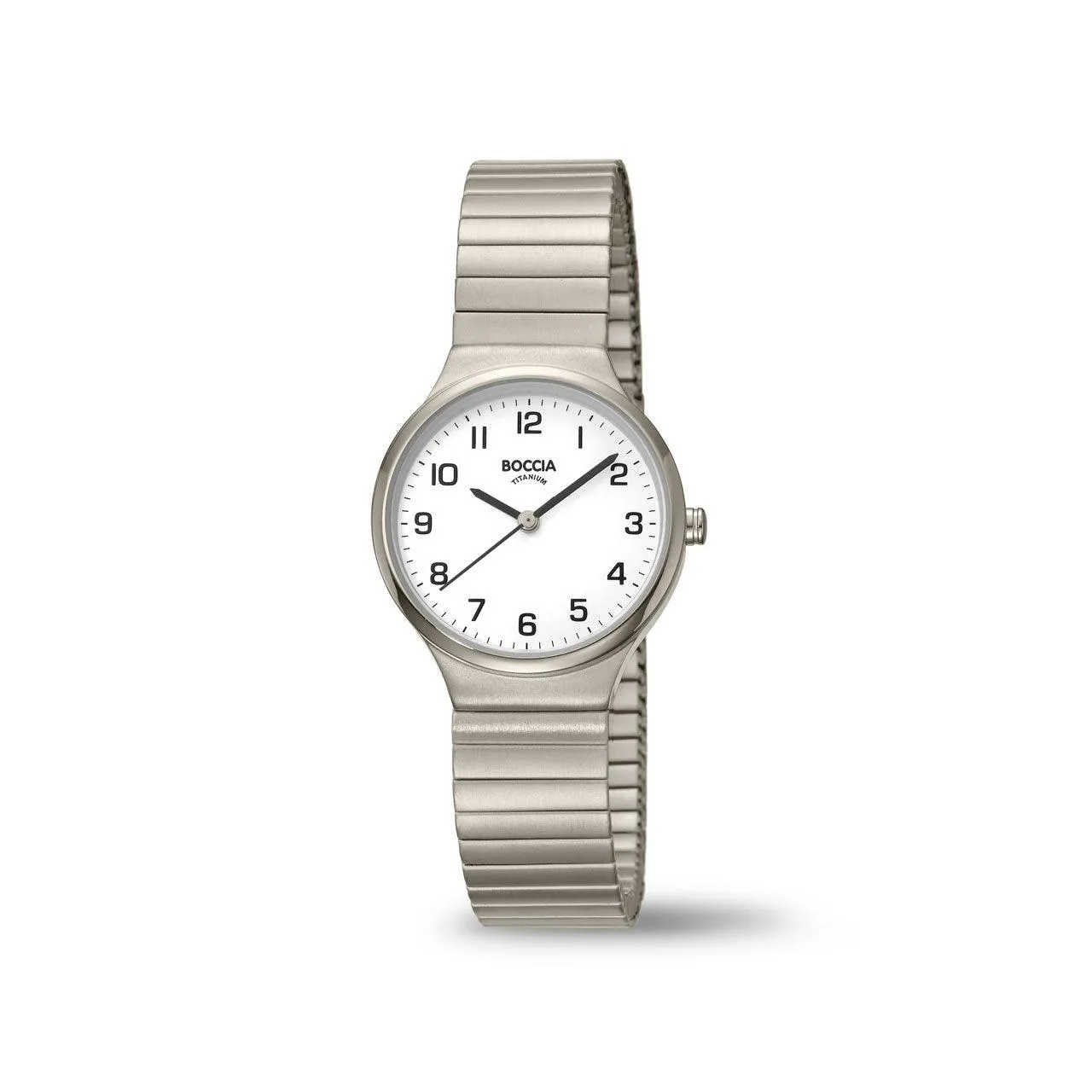 3329-01 Ladies Titanium Expander Strap Watch