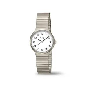 3329-01 Ladies Titanium Expander Strap Watch