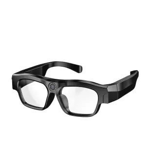 4K Smart Bluetooth Glasses with Camera | 16GB Storage | Multifunctional Dash Cam & Live Streaming Glasses