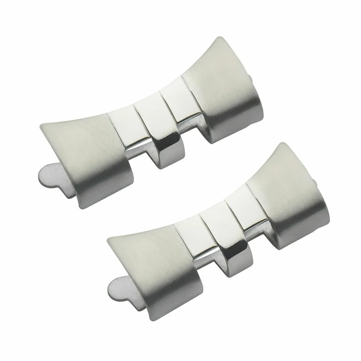 6 SET 555 END LINK PIECE FOR JUBILEE WATCH BAND VINTAGE 36MM ROLEX 20MM TOP QLTY