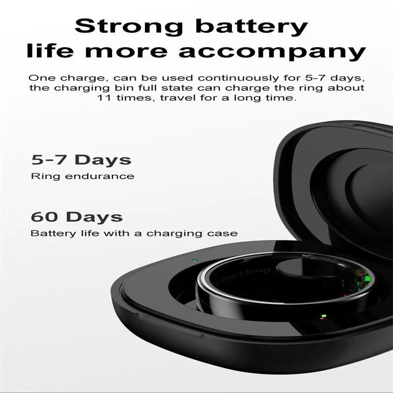 7 Smart Ring Heart Rate Blood Oxygen Sleep Sports