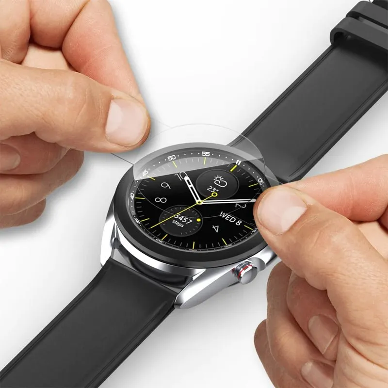 Araree Sub Core Anti-Bacterial Tempered Glass For Samsung Galaxy Watch 3 - 45Mm - Clear