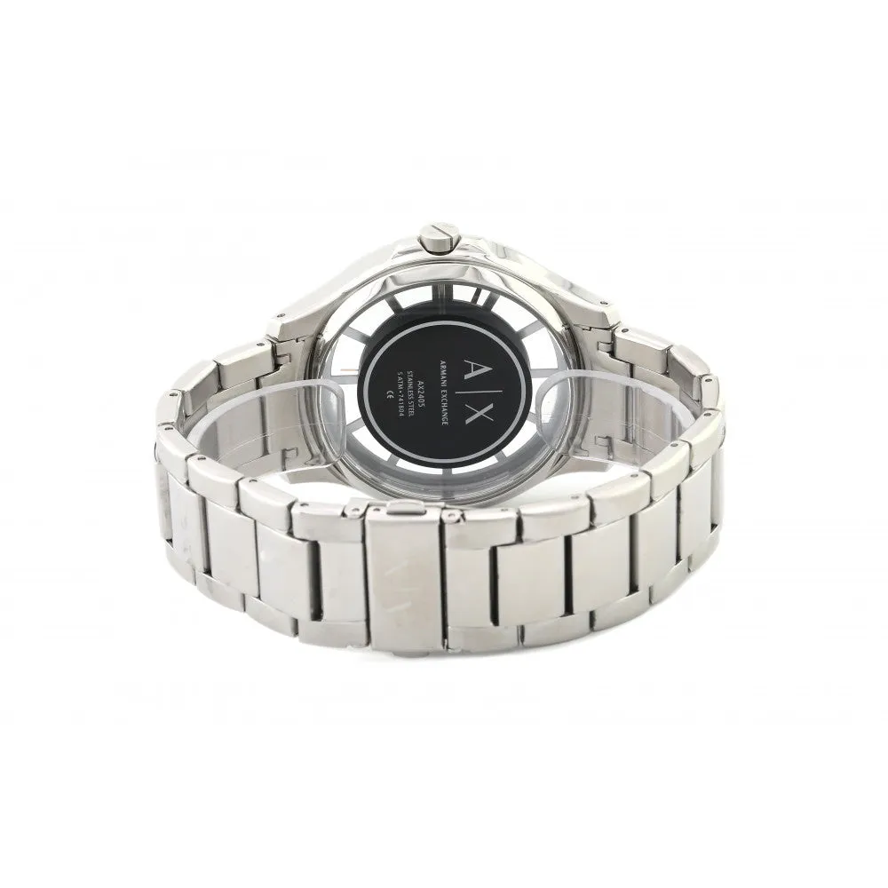 Armani Exchange Hampton Grey Metal Men's Watch AX2405