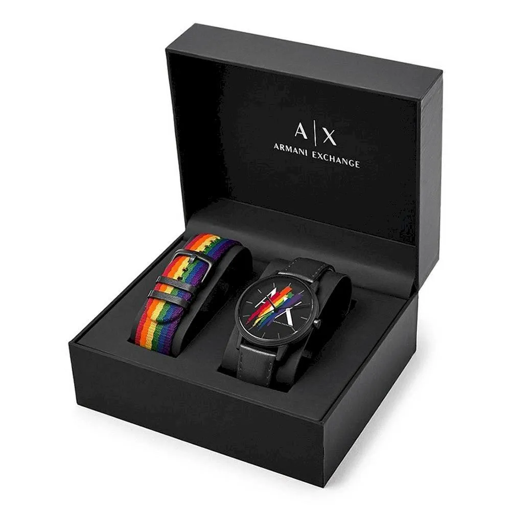 Armani Exchange Rainbow Men's Quartz Watch AX7120
