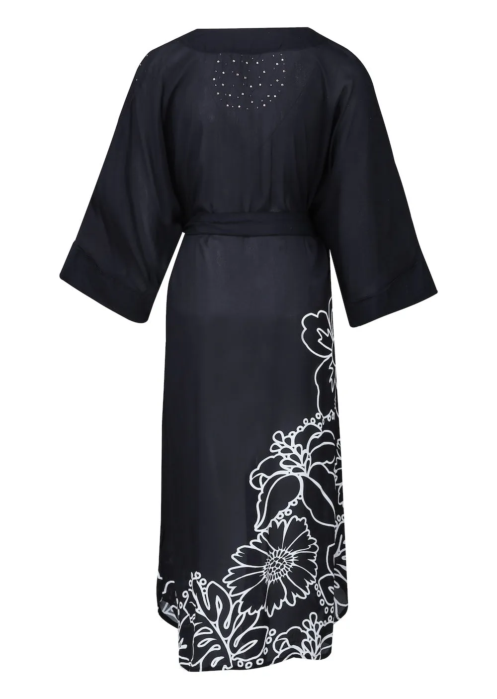 AVANTI - MIDI DRESS WITH SHORT SLEEVE