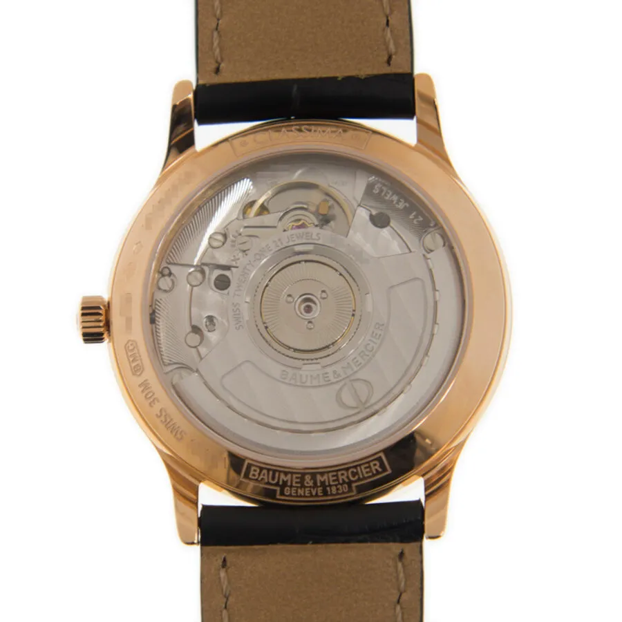 Baume et Mercier CLASSIMA White Dial Unisex Watch M0A10077
