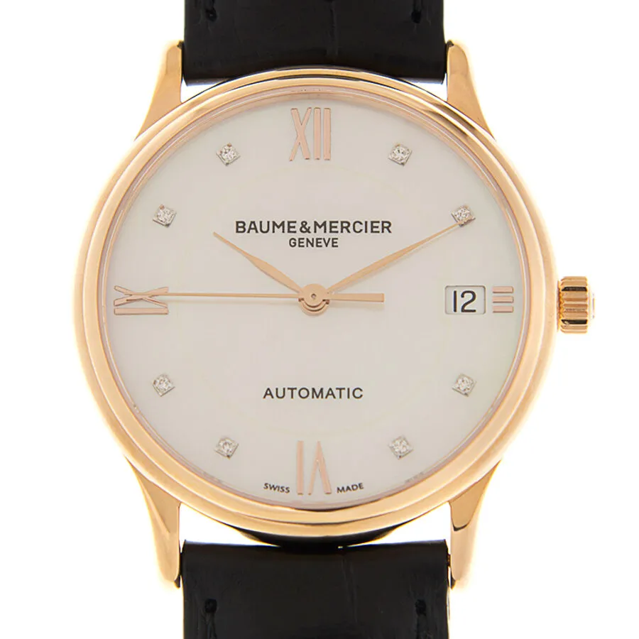 Baume et Mercier CLASSIMA White Dial Unisex Watch M0A10077