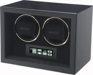 Benson Watch Winder Compact Double 2.BG Black