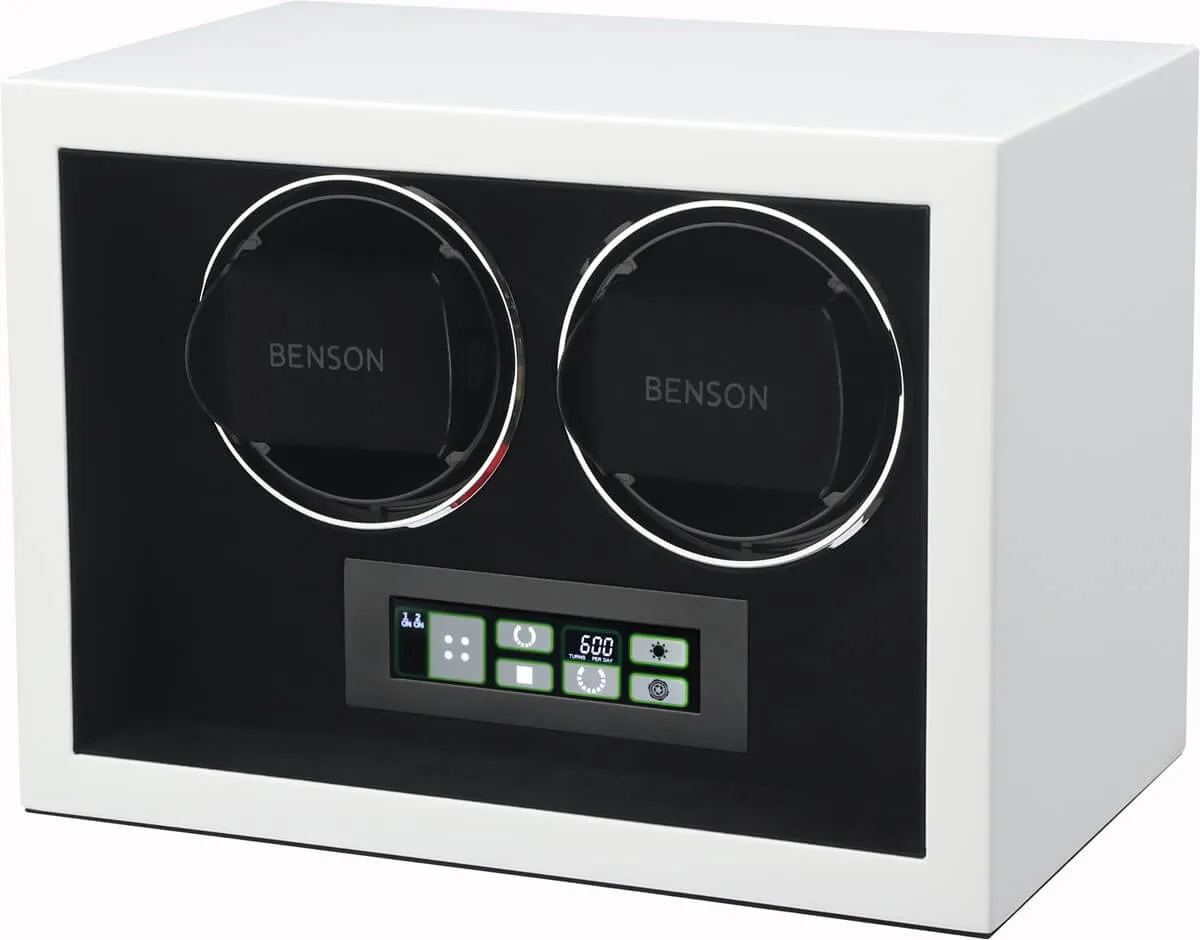 Benson Watch Winder Compact Double 2.WS White