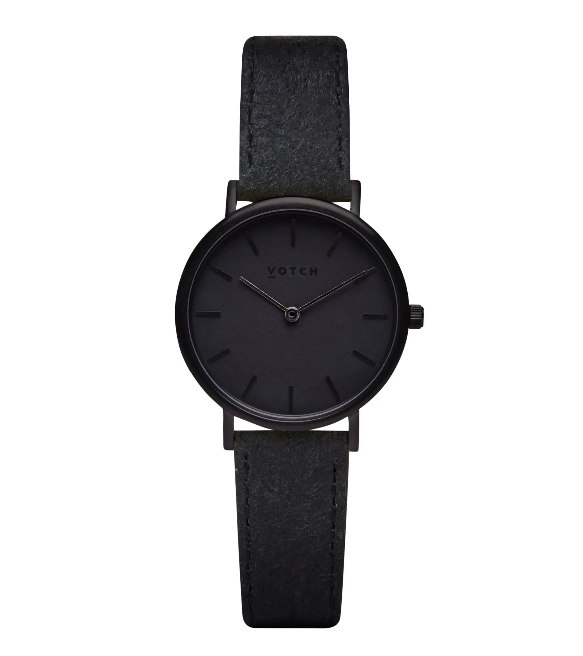 Black & Piñatex with Black Watch | Petite