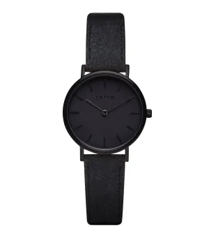 Black & Piñatex with Black Watch | Petite