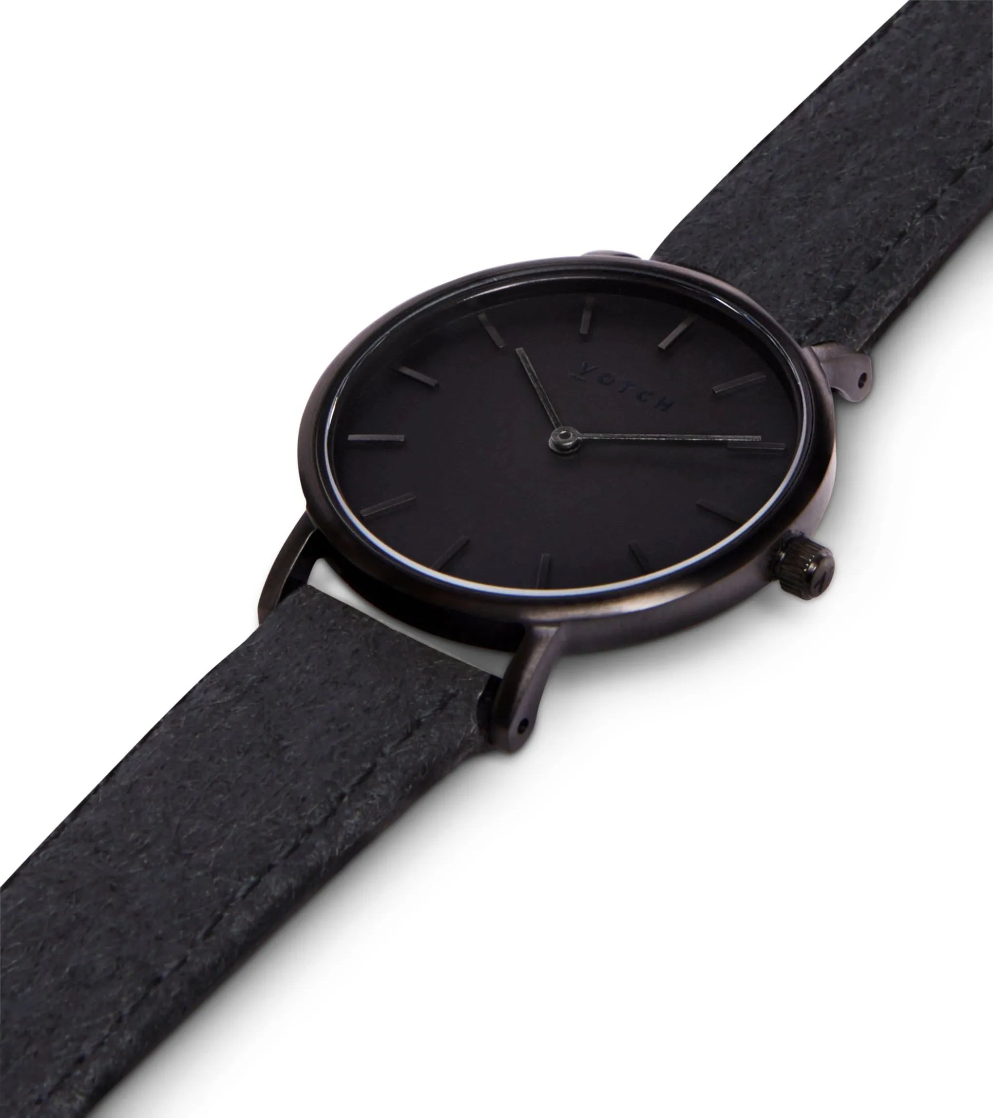 Black & Piñatex with Black Watch | Petite