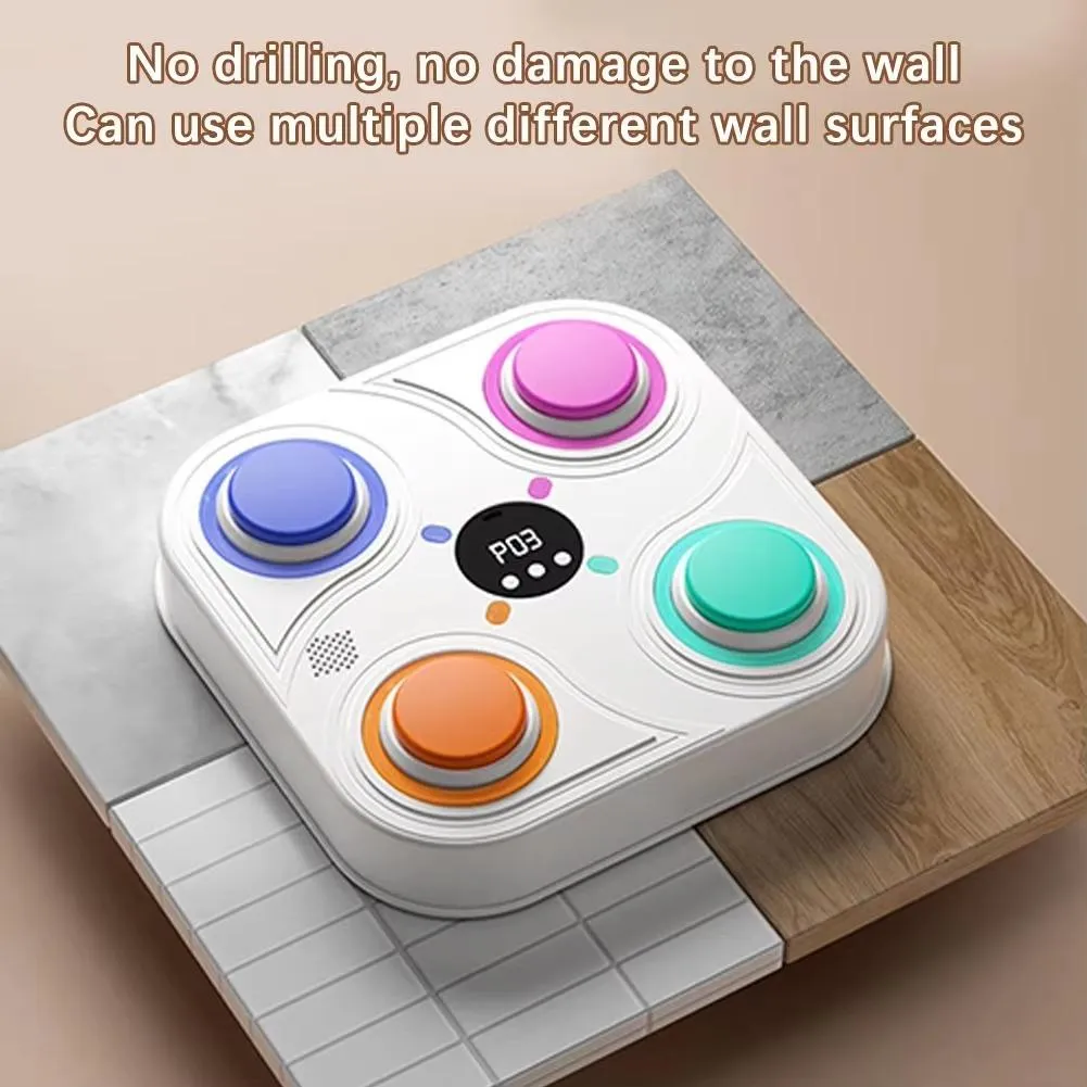 Bluetooth Music Display Boxing Target Toy For Children - Digital & Smart