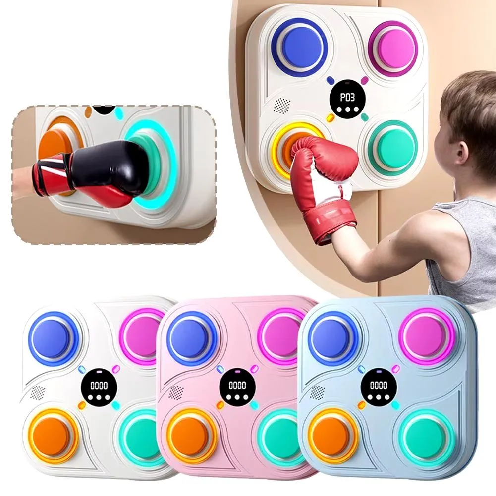 Bluetooth Music Display Boxing Target Toy For Children - Digital & Smart