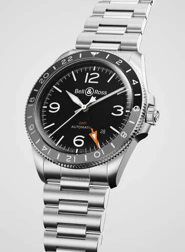 BR Watch Vintage BR V2 93 GMT Bracelet