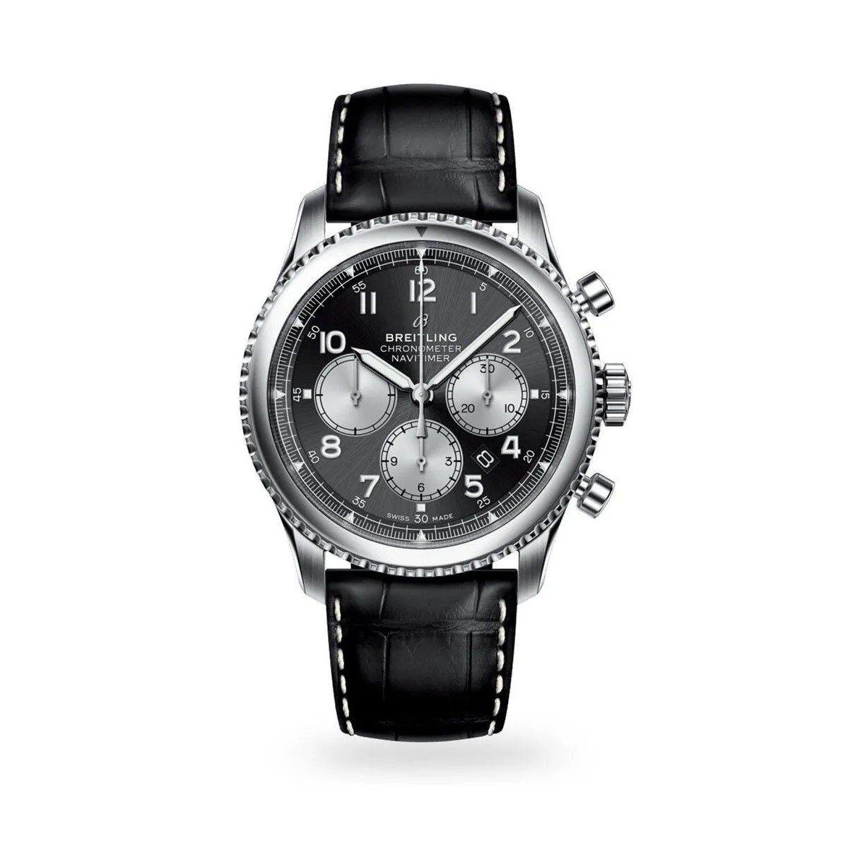 Breitling Navitimer 8 Automatic Stainless Steel Round Dial Mens Watch AB0117131B1P1