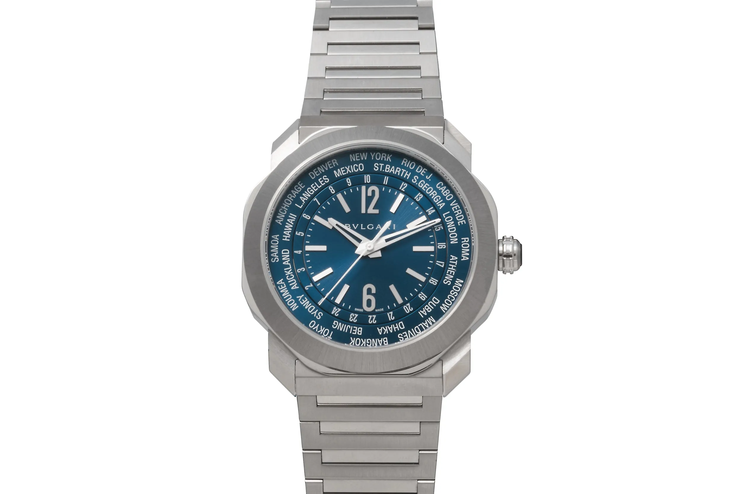 Bvlgari Octo Roma Worldtimer