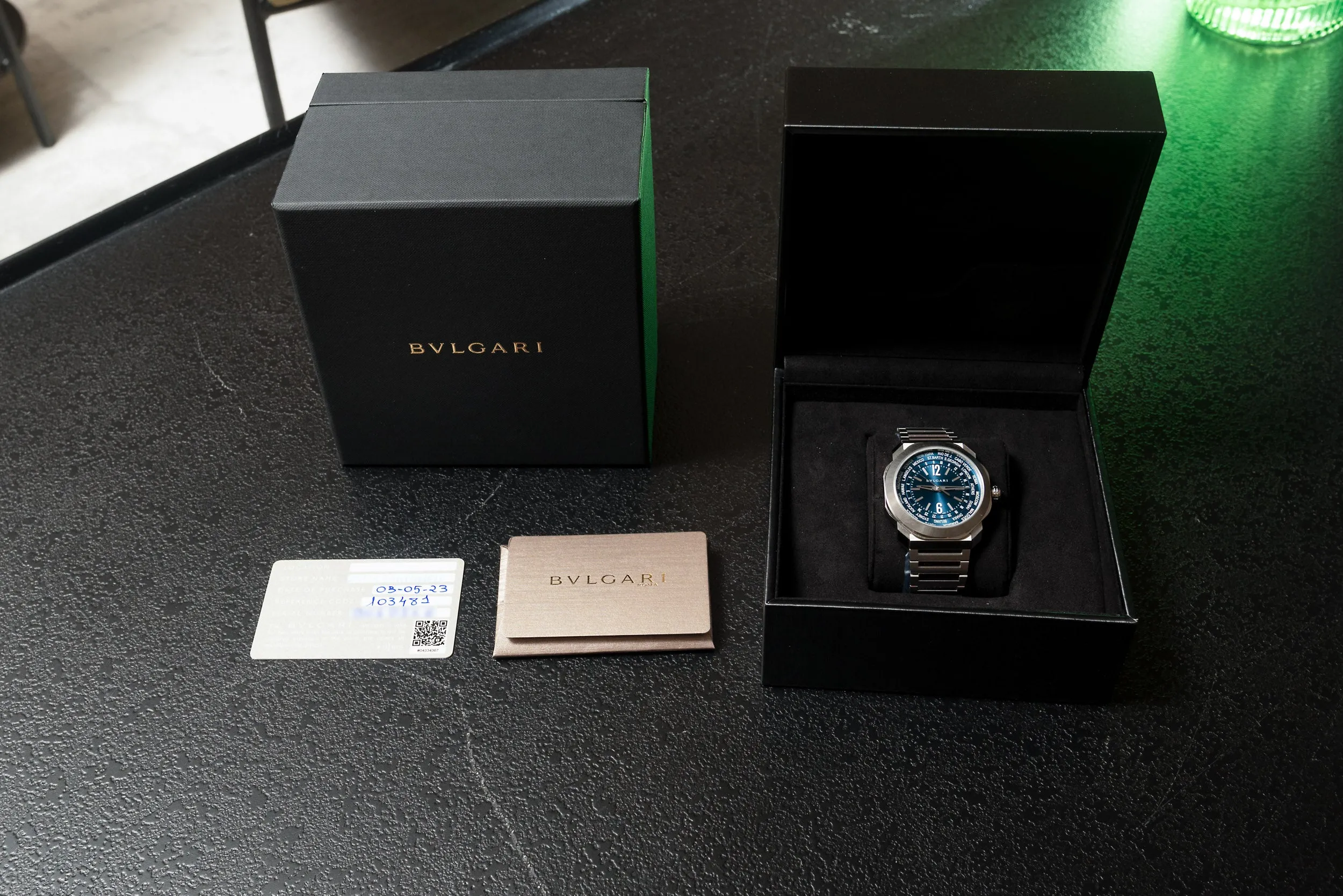 Bvlgari Octo Roma Worldtimer
