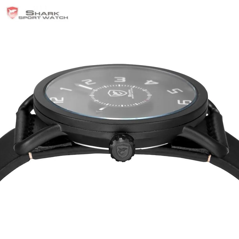 CARIBBEAN ROUGH Shark Sport Watch Black SW 522