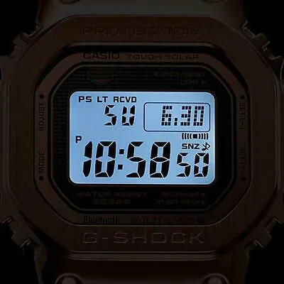 Casio G-Shock GMWB5000GD-4 Bluetooth Multi-Band 6 Tough Solar Mens Watch....43mm