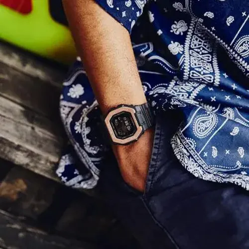 CASIO G-Shock Resin Band 200-meter water resistance #GBX-100NS-4ER
