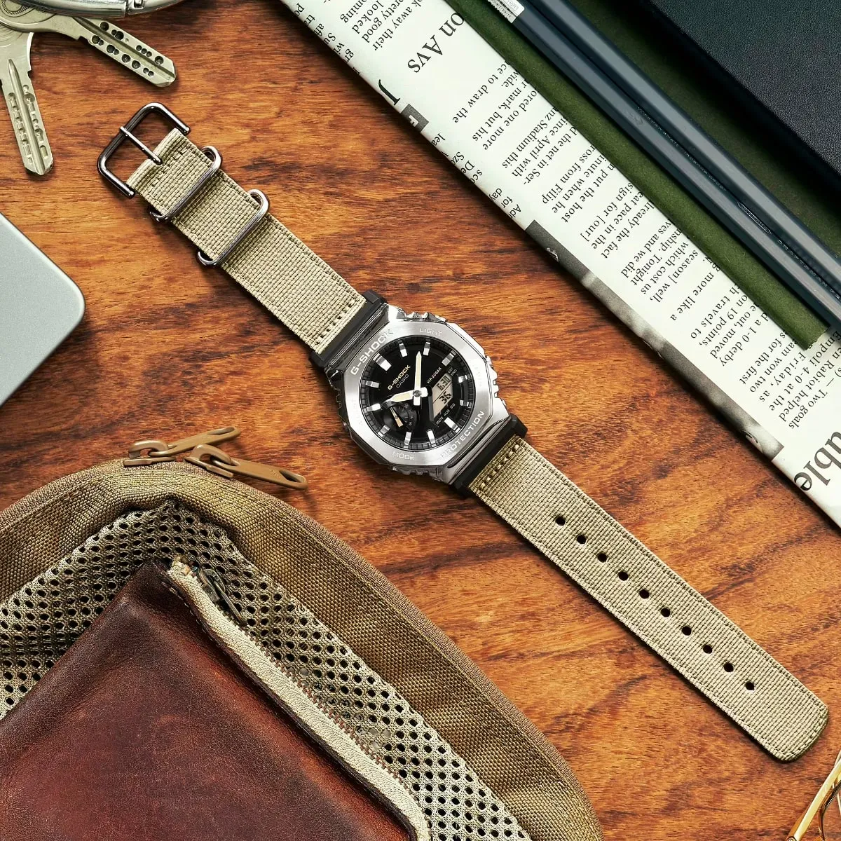 Casio GM-2100C-5AER G-Shock Original Utility Metal Collection