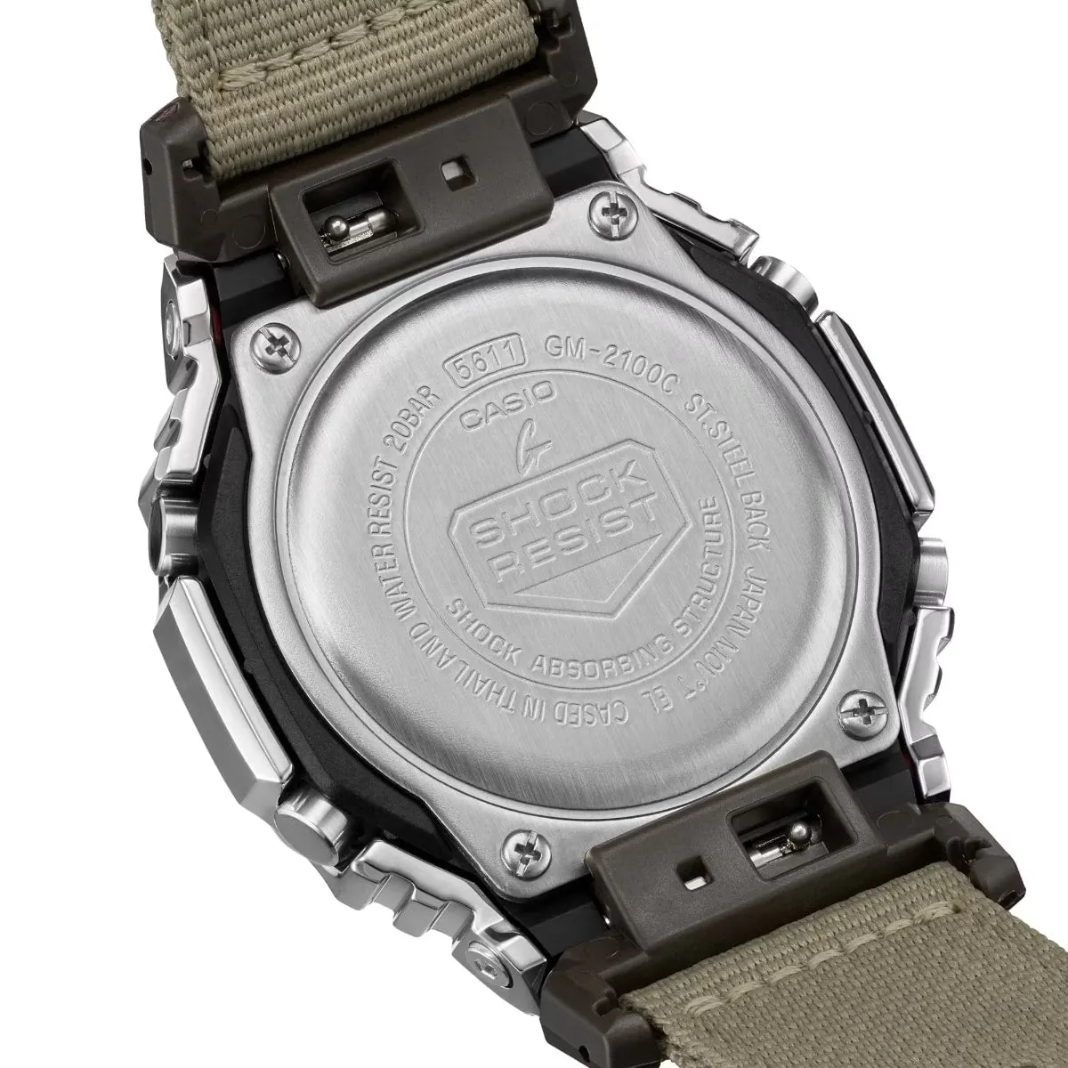 Casio GM-2100C-5AER G-Shock Original Utility Metal Collection