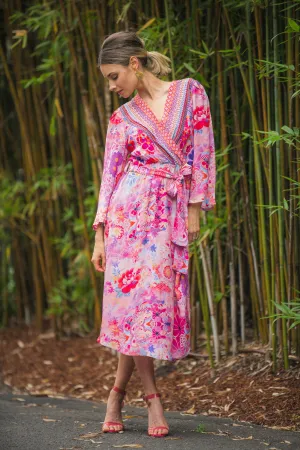 CHERRY BLOSSOM - KIMONO DRESS CHERRY BLOSSOM - KIMONO DRESS