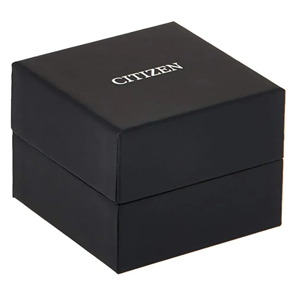 Citizen Men's Black Dial Two-Tone Stainless Steel Quartz Watch - BI1054-80E