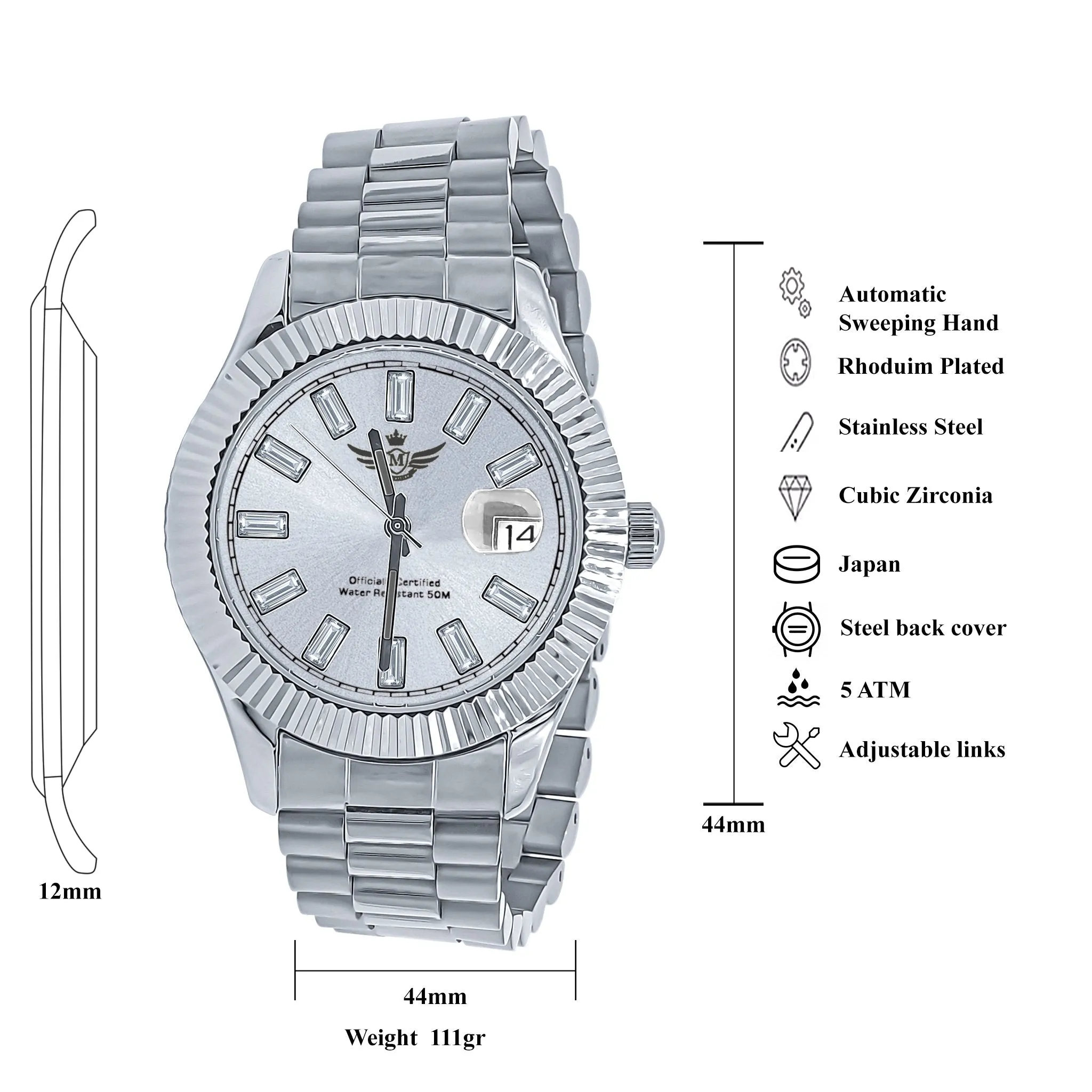 Cosmic Hip Hop Metal Watch